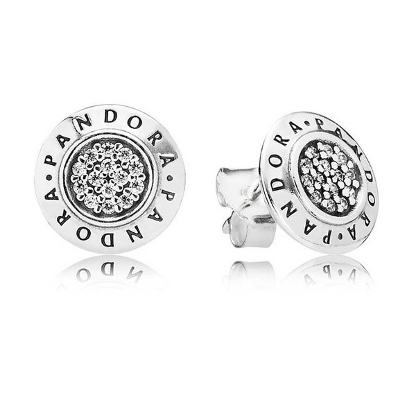 Pandora signature earrings