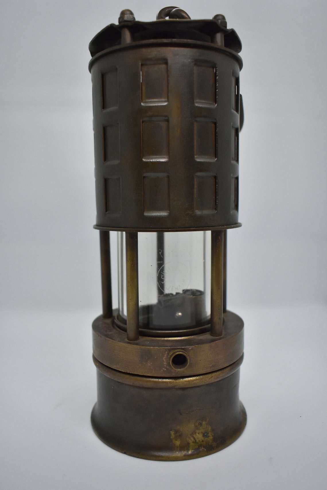 Koehler coal miners security antique kerosene lamp approval Etsy