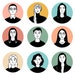 Custom Minimal Avatar Illustration for User Profiles, Social Media ...