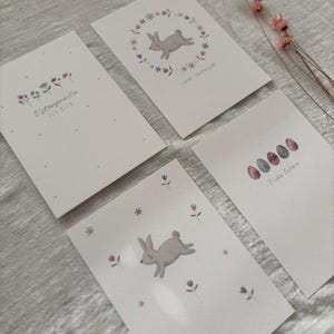 Postkarten Set Ostern | Karte Osterhase | Karte Frohe Ostern | Liebe Ostergrüße | Grußkarte Ostern | Osterfest | Geschenkidee Ostern