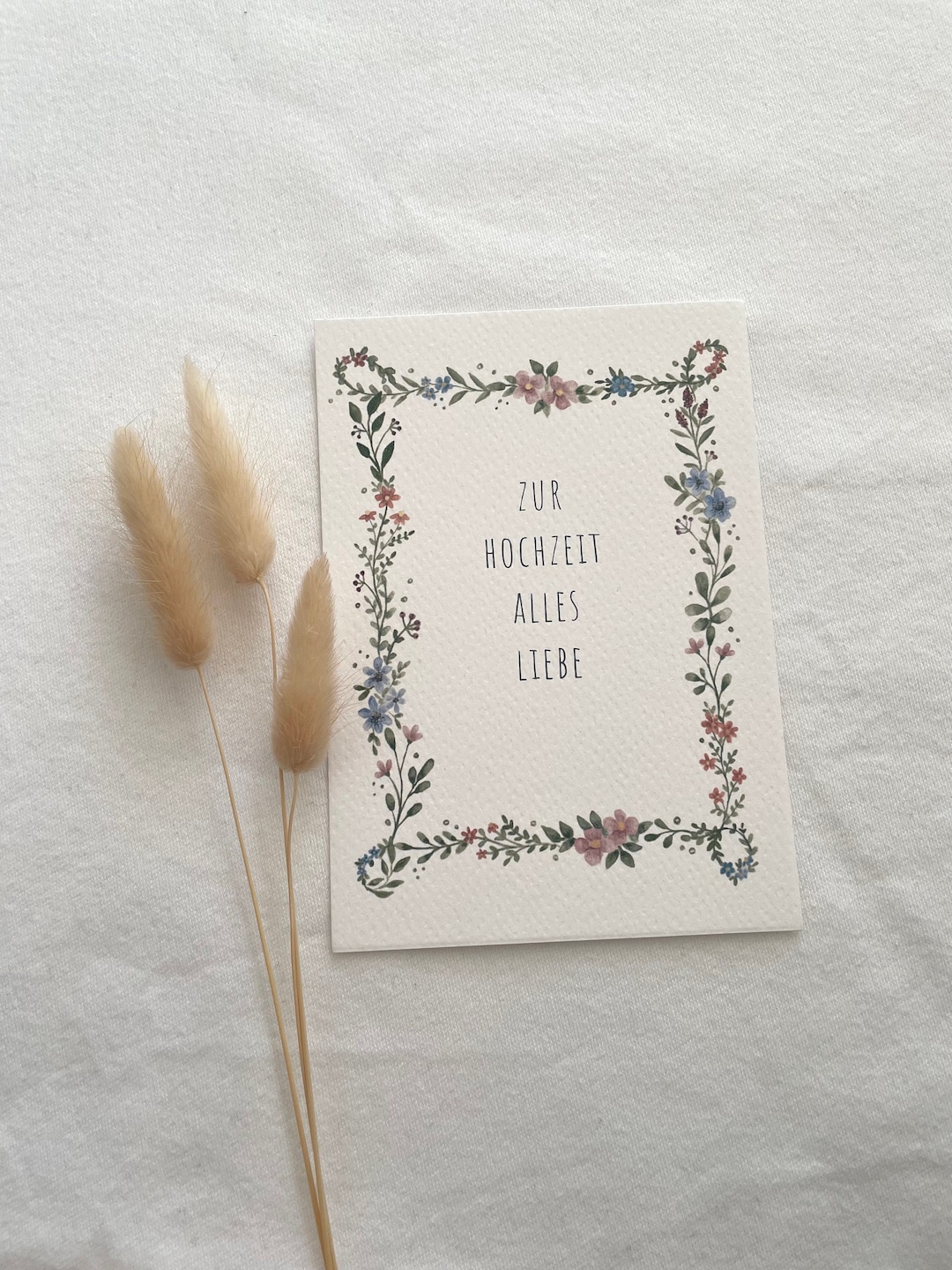 Huxters Hochzeitskarte Mit Lustigem Katzen-Motiv – FSC-Papier, Inkl. Umschlag, Perfekt Fürs Brautpaar
