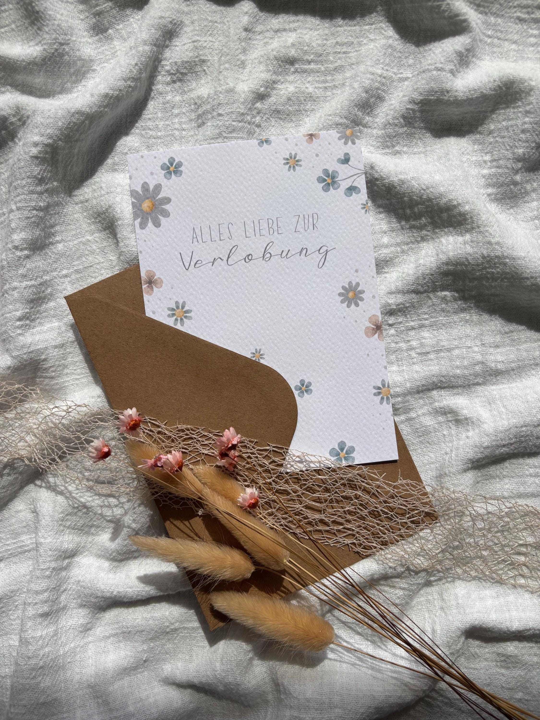 Blumen verlobung