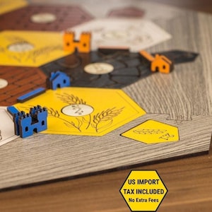 Wooden catan board - Etsy 日本