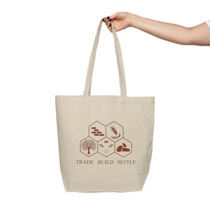 Settlers Board Game Canvas Bag