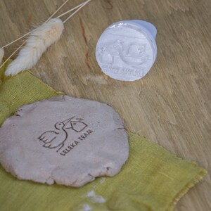 Custom Clay Stamp Ceramic Stamp Polymer Clay Stamps for Pottery Stamps Clay Stamps Ceramic Stamps for Pottery Stamp Custom Made Clay Stamp
