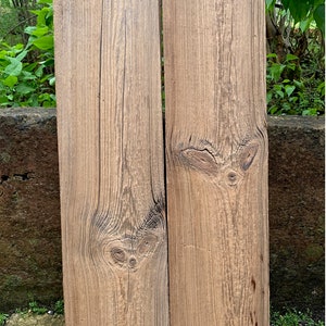 Old wood original scaffolding plank refurbished for tables, shelves and much more. Rustic Vintage, Reclaimed Wood, Christmas tree