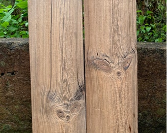Altholz Original Gerüstbohle aufgearbeitet für Tische, Regale uvm. Rustikal Vintage, Reclaimed Wood, Tannenbaum