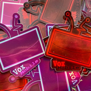 Stickers logo VoxMobile (de nouveau disponible !)