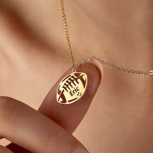 Football number pendants store