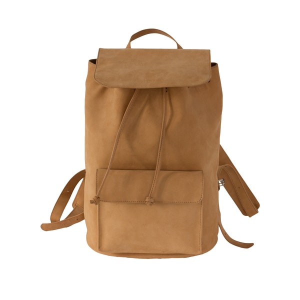 Rucksack. Backpack. Leather-Backpack. Leder-Rucksack.