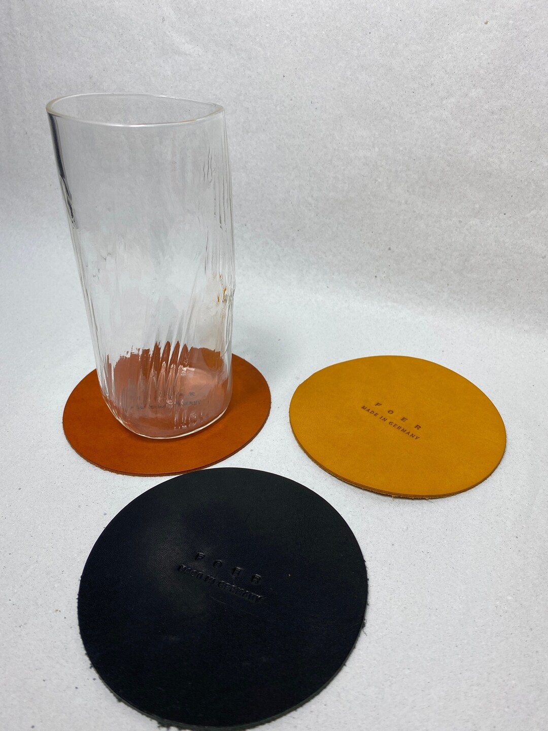 Leather Coasters Coasters for Glasses Drinks Coasters Etsy UK