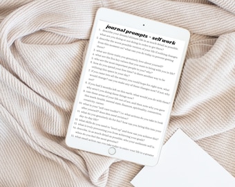 Journal Prompts - Self Work