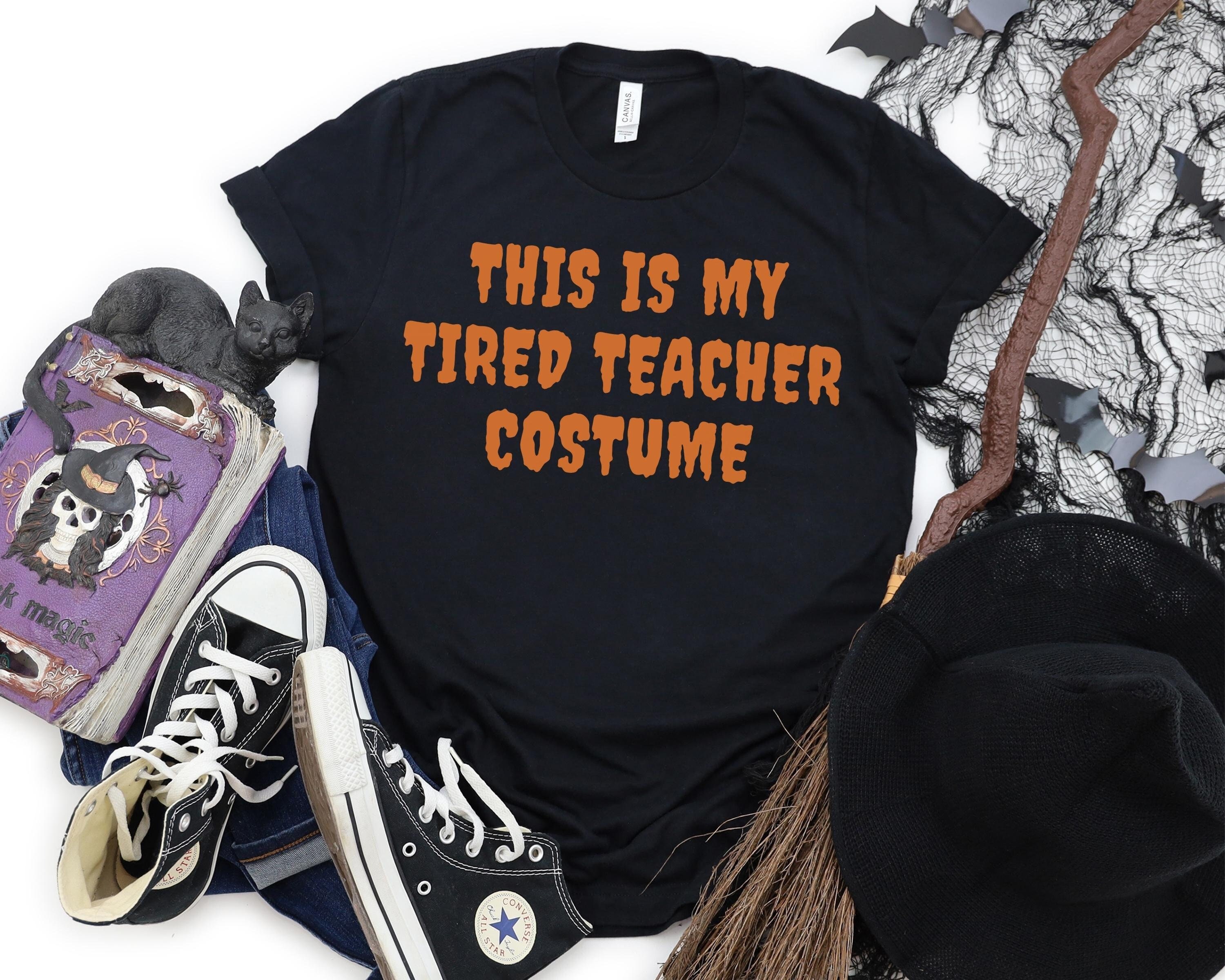 Halloween Teacher, Scary Teacher Costume Gráfico por sumim3934 · Creative  Fabrica