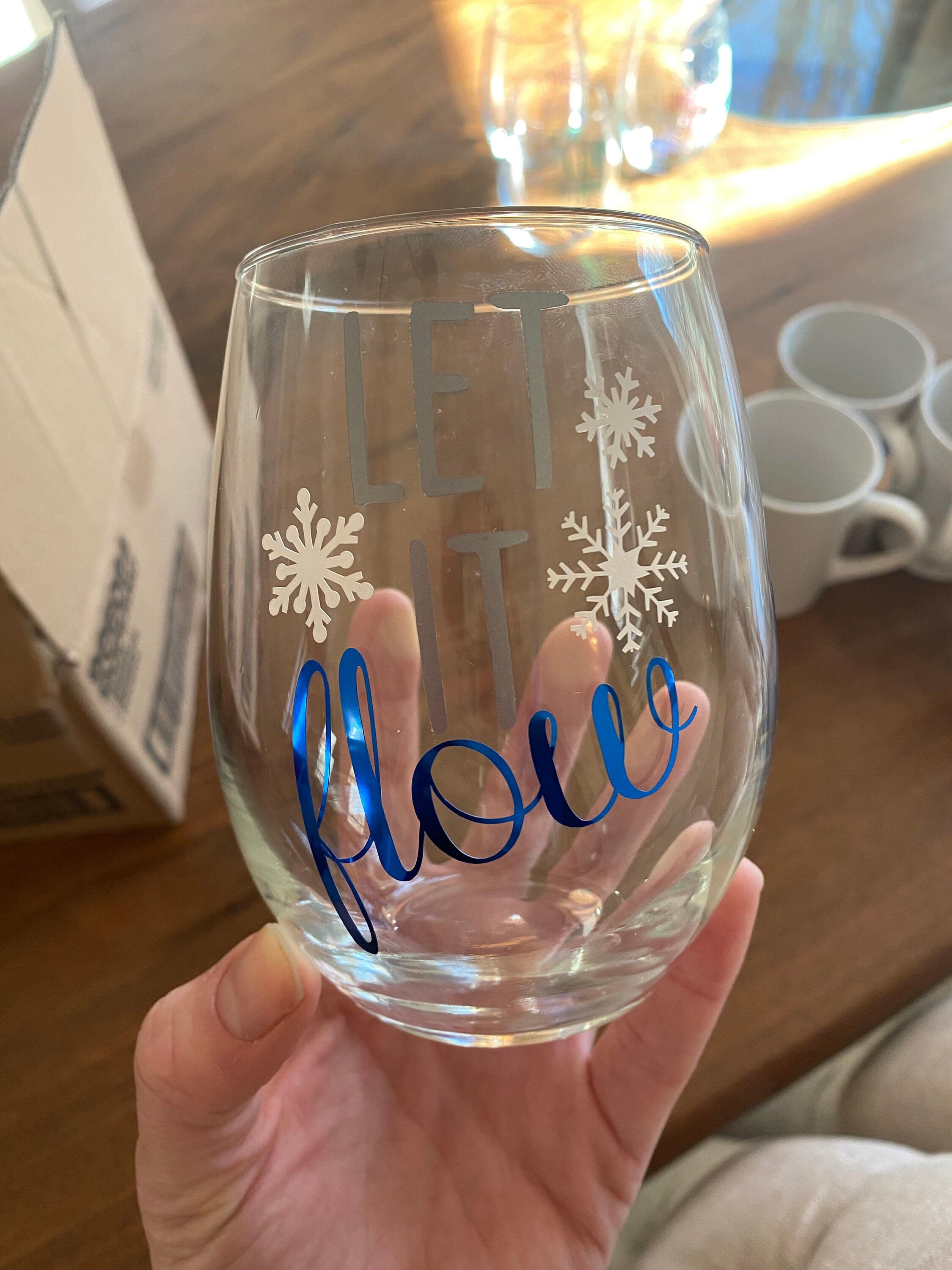 Cute Wine Glasses Handmade Wine Glasses Birthday Gift Etsy