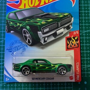 Hot wheels 68 cougar 2001 shop
