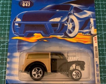 Hot Wheels 2001 Morris Wagon ミニカー 2001 First Editions: MORRIS WAGON – ORANGE TRACK DIECAST