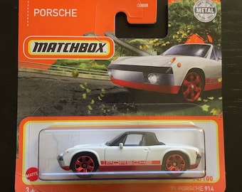 2021 Matchbox ~ '71 Porsche 914 ~ Red & Black ~ 45/100