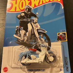 "Hot Wheels ""Honda Super Cub"" 1/64 Sammler Miniatur Modell 1/64"