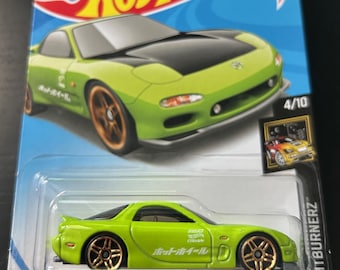 トミカ マツダ サバンナ RX-7 レーシングカー 74 ホワイト オレンジ