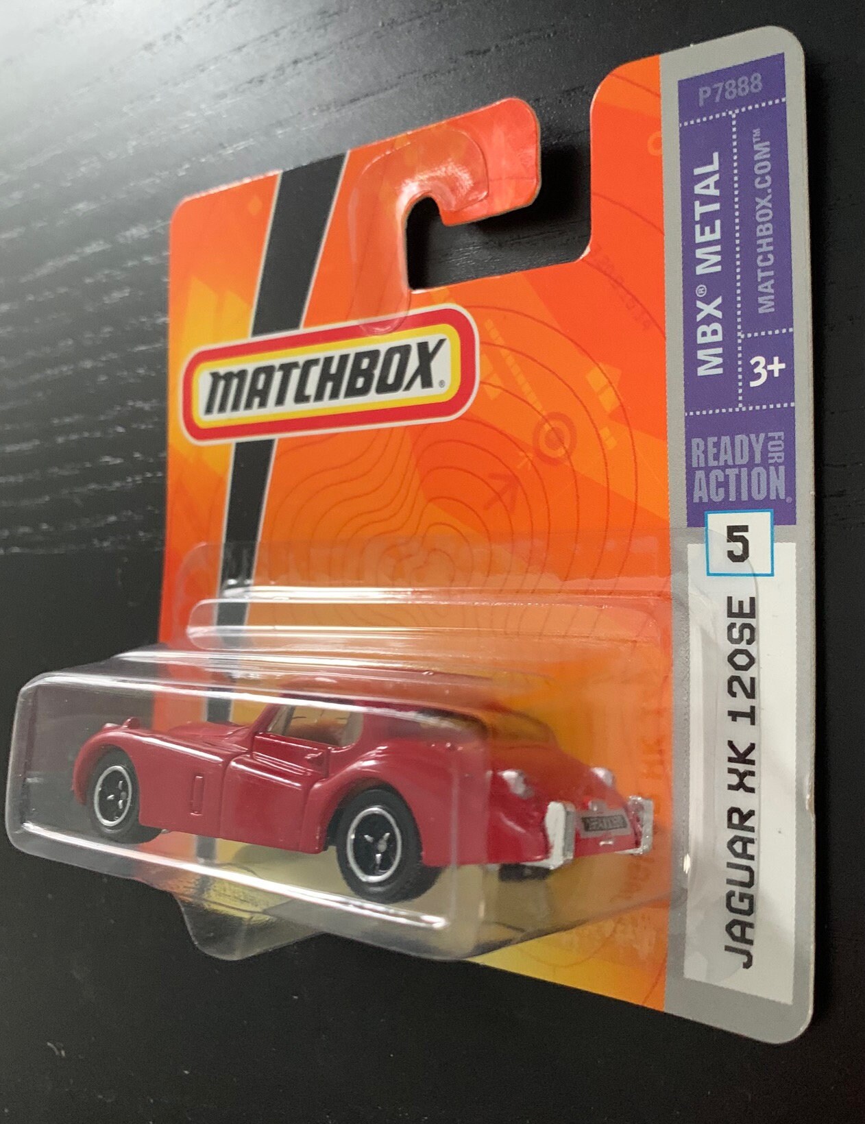 Matchbox Jaguar XK120 Se-vintage Jag-red-2007 MBX Metal-hard Matchbox Jaguar XK120 Se-vintage Jag-red-2007 MBX Metal-hard