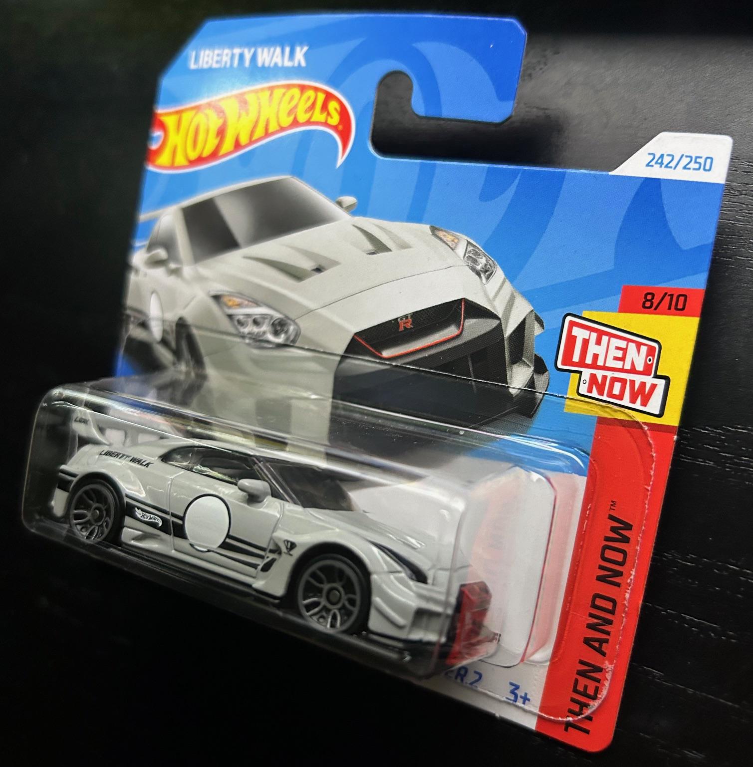 Hot Wheels Liberty Walk-silhouette Works GT Nissan 35GT-RR -grey