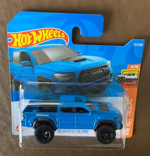 Hot Wheels 2020 Toyota Tacoma-blue With Black Interior-hw Hot
