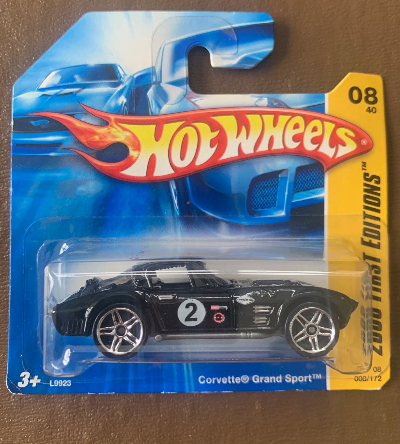 Hot Wheels Corvette Grand Sport- Black With White Stripe Hot Wheels Corvette Grand Sport- Black With White Stripe