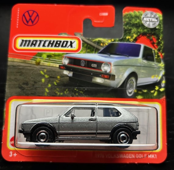 Matchbox 1976 Volkswagen Golf GTI Mk1-silver With Black Interior