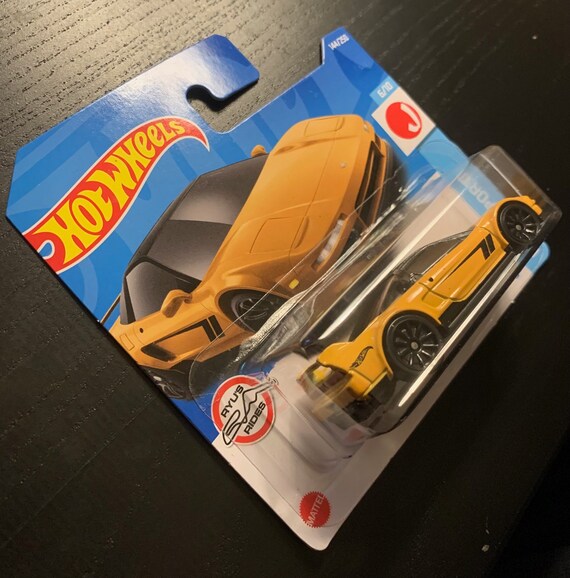 Hot Wheels 1990 Acura Nsx-yellow With Black Roof-hw Japan Imports