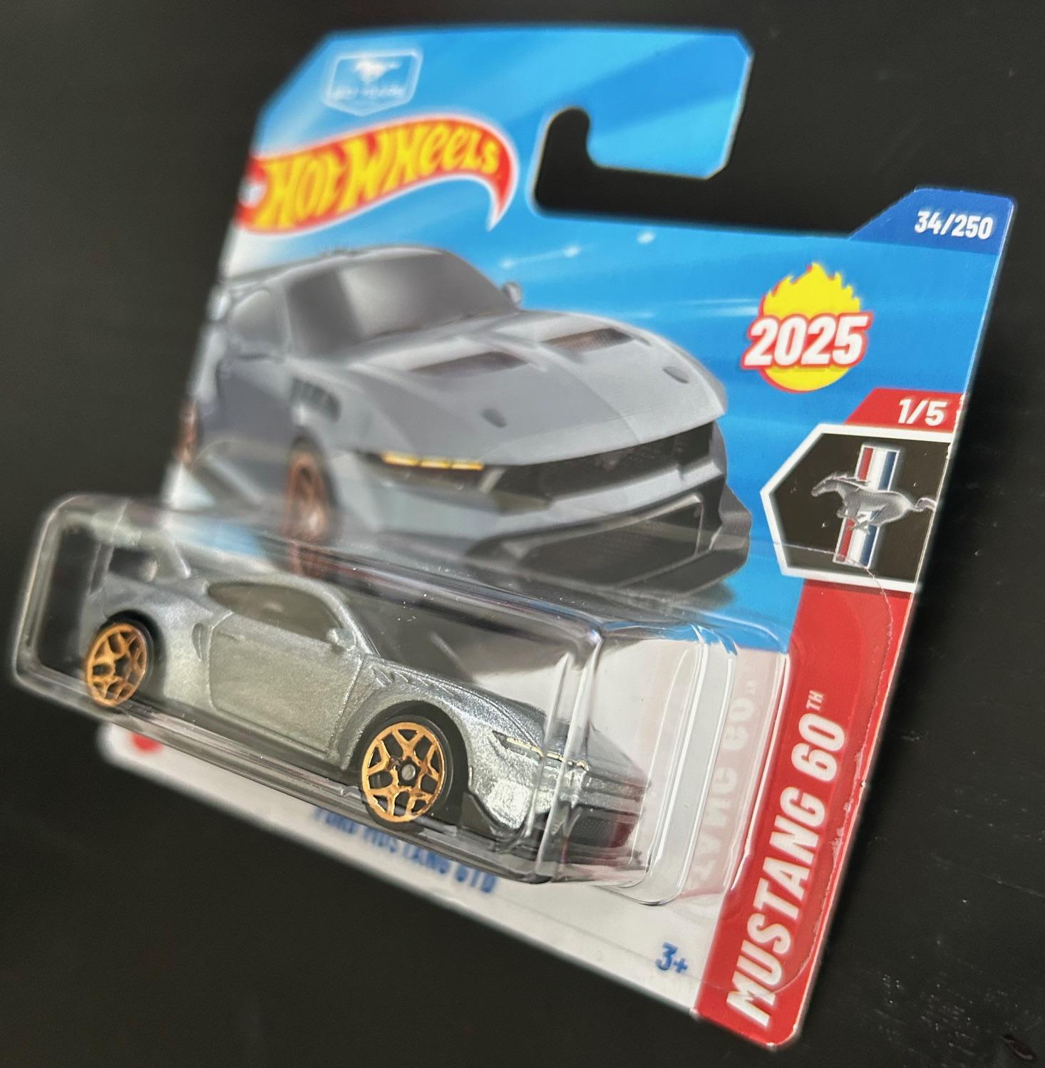 Hot Wheels 2024 Ford Mustang Gtd-grand Touring Daytona-silver With