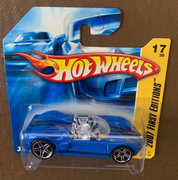 Hot Wheels Ford Gtx1-blue With Chrome Interior-2007 First Editions