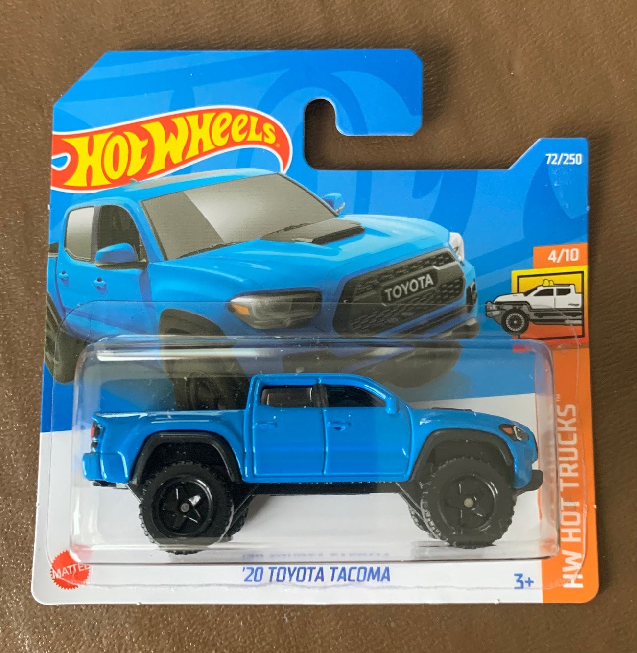 Hot Wheels 2020 Toyota Tacoma-blue With Black Interior-hw Hot Trucks ...