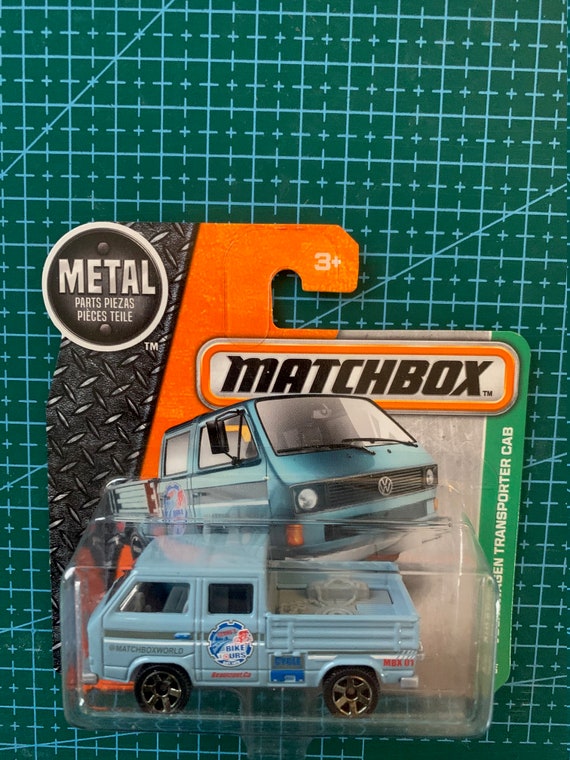 Matchbox VW Volkswagen Transporter Cab-light Blue With Grey