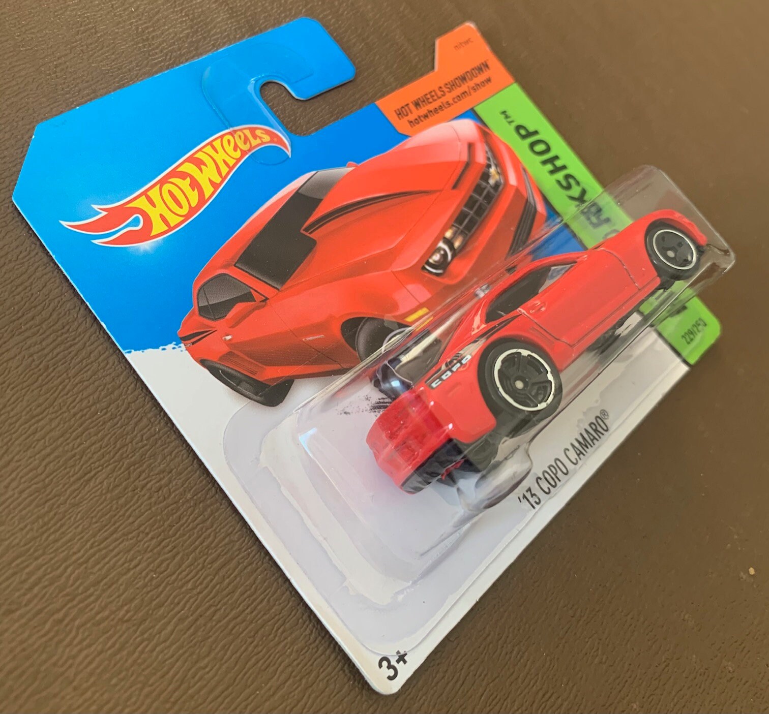 ホットウィール 2013 シボレー COPO カマロ - レッド - 2014 HW ワーク