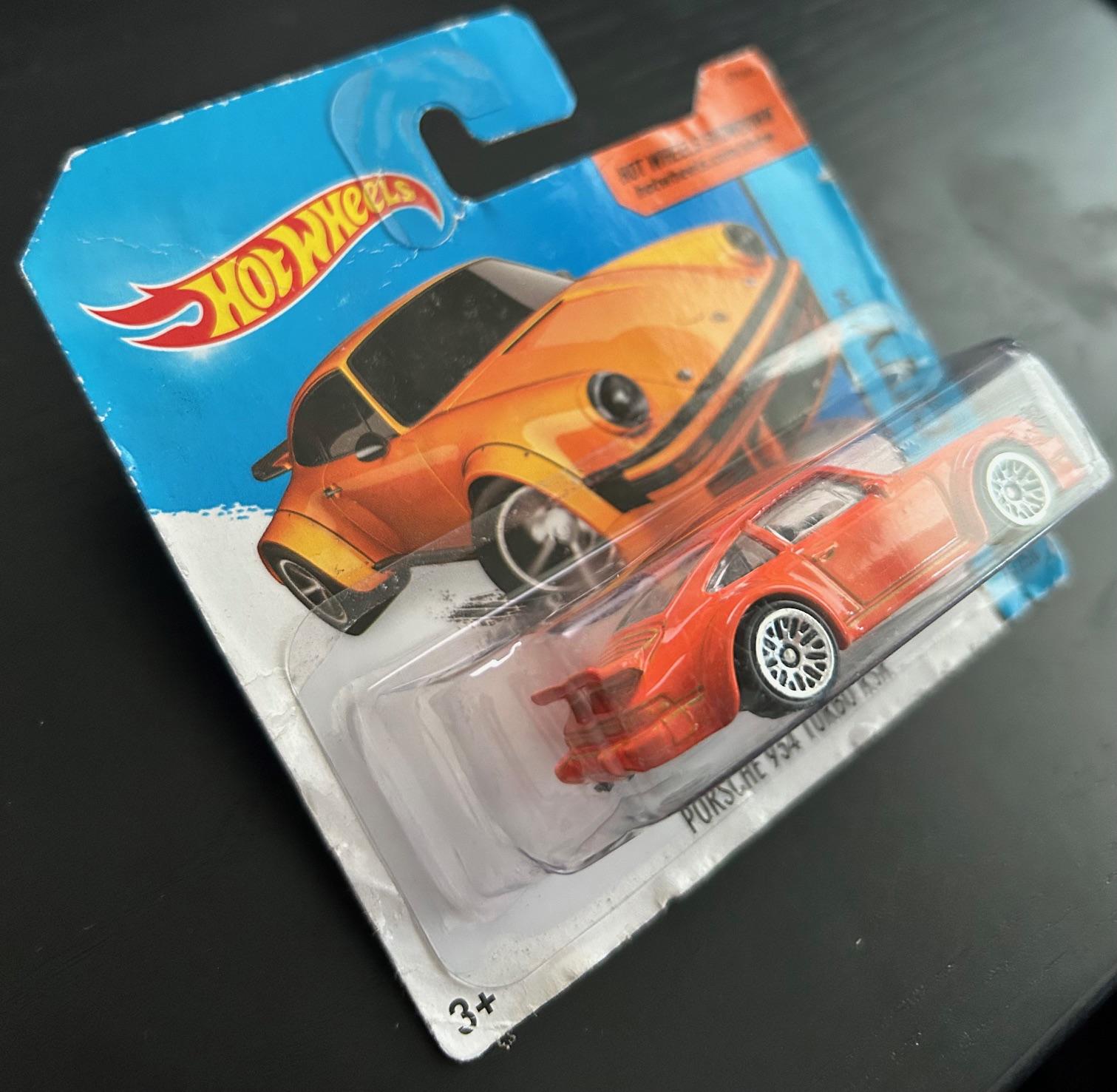 Hot Wheels Porsche 934 Turbo Rsr-orange With Black Interior- Short