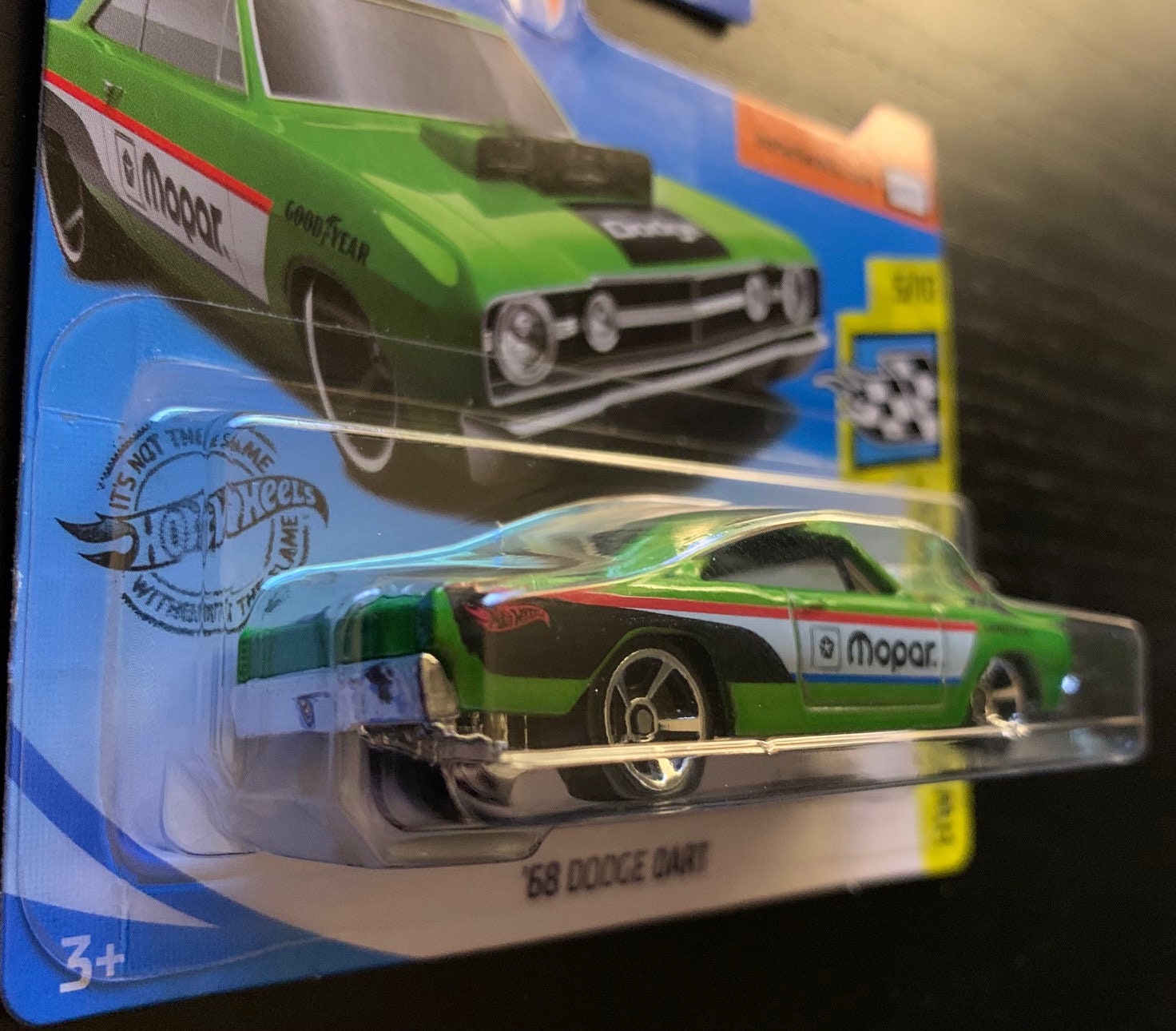 Hot Wheels 68 Dodge Dart-green-hw Speed Graphics-hard to Sex Image Hq