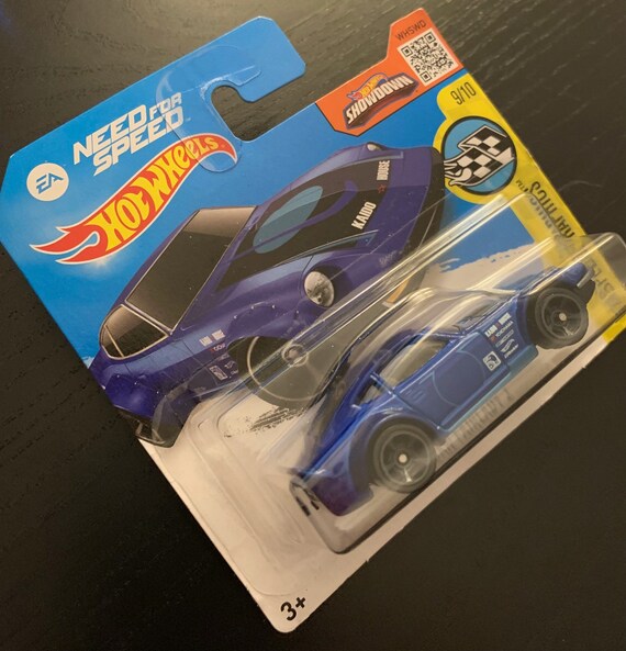 Hot Wheels Nissan Fairlady Z-blue With Black Interior-short Card
