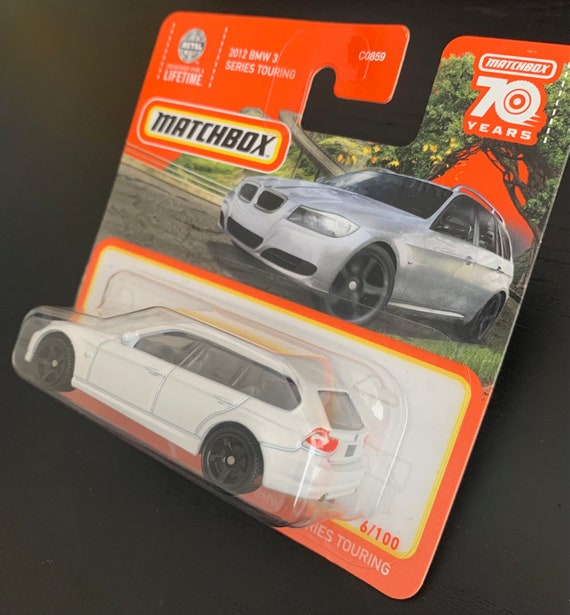 Matchbox 2012 BMW 3 Series Touring Diecast Car - 1:64 Scale, White, 70 Years Series (6/100) - View #6