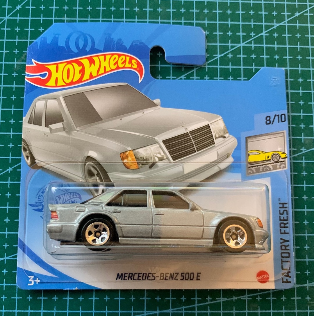 Hot Wheels Mercedes Benz 500e-silver With Black Windows-factory