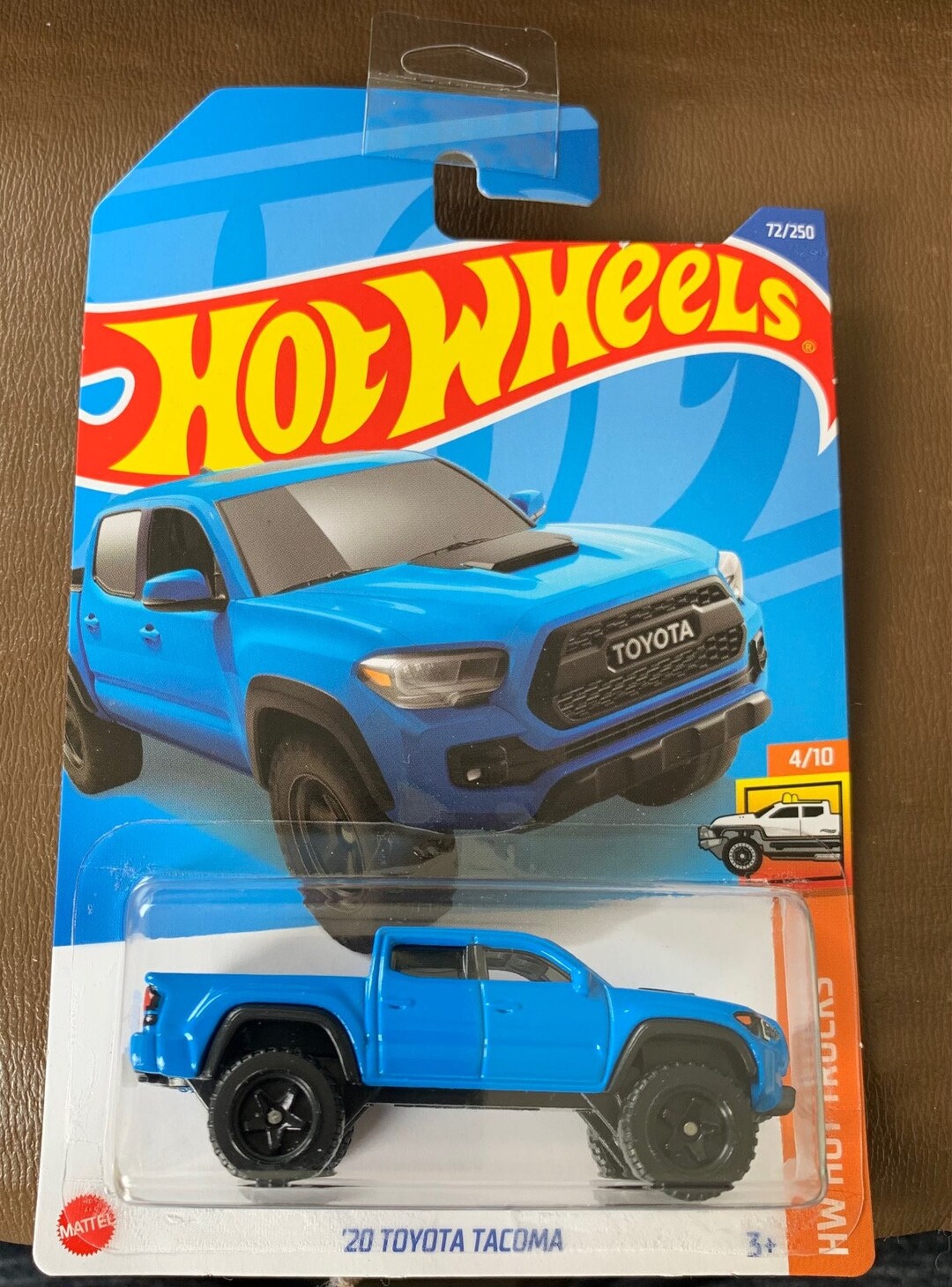 Hot Wheels 2020 Toyota Tacoma-blue With Black Interior-hw Hot Trucks ...