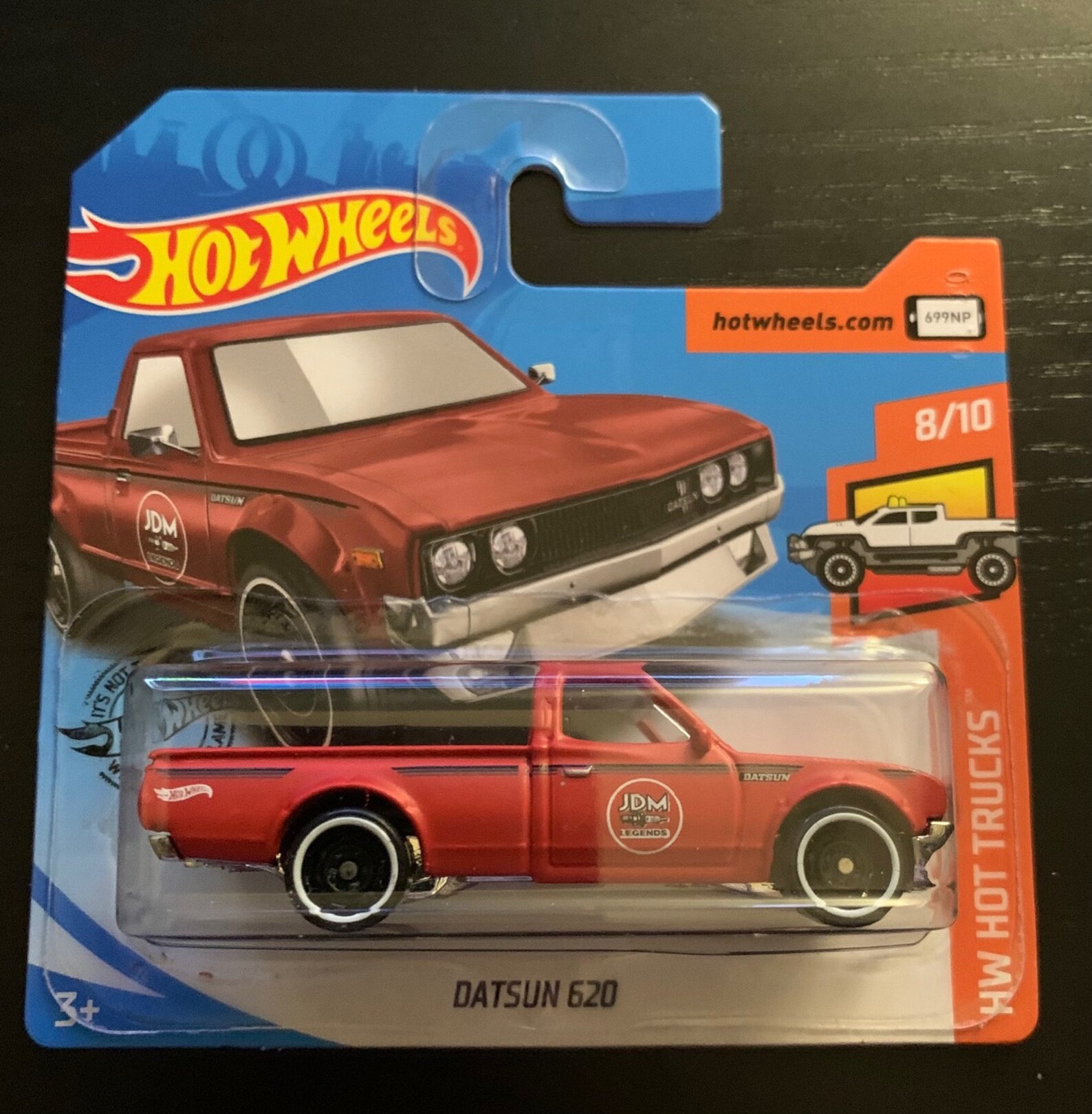 Hot Wheels Datsun 620 Red Hot Wheels Datsun 620 Nissan Pickup-matte Red-hw Hot Trucks | Etsy