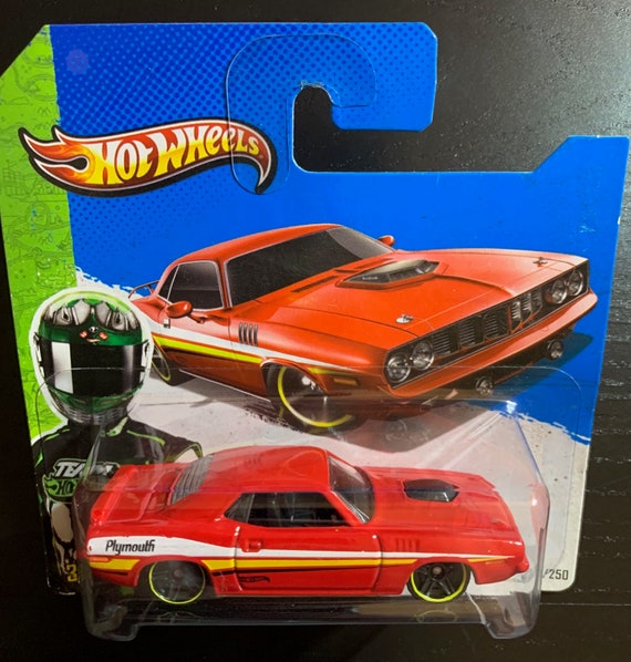 Hot Wheels 1970 Plymouth Hemi Barracuda-red With Black