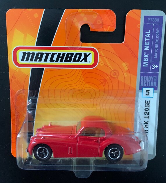 Matchbox Jaguar XK120 Se-vintage Jag-red-2007 MBX Metal-hard Matchbox Jaguar XK120 Se-vintage Jag-red-2007 MBX Metal-hard