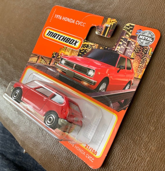 5010 マッチボックス 1976年 ホンダシビックCVCC Amazon.com: Matchbox 1976 Hon-da CVCC - red - 21/100 : Toys
