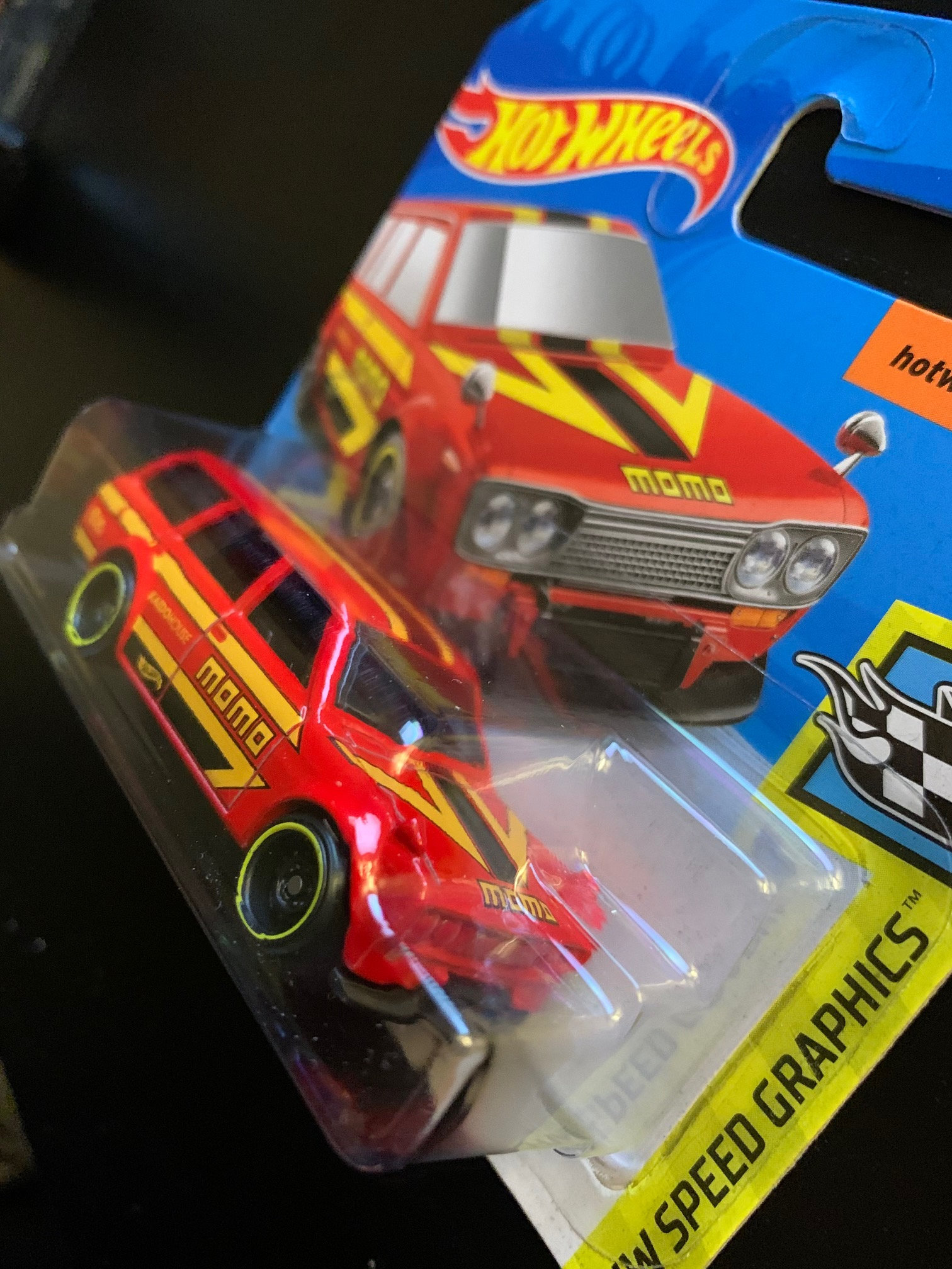 Hot Wheels Datsun Bluebird Wagon 510-red-hw Speed Graphics-hard to