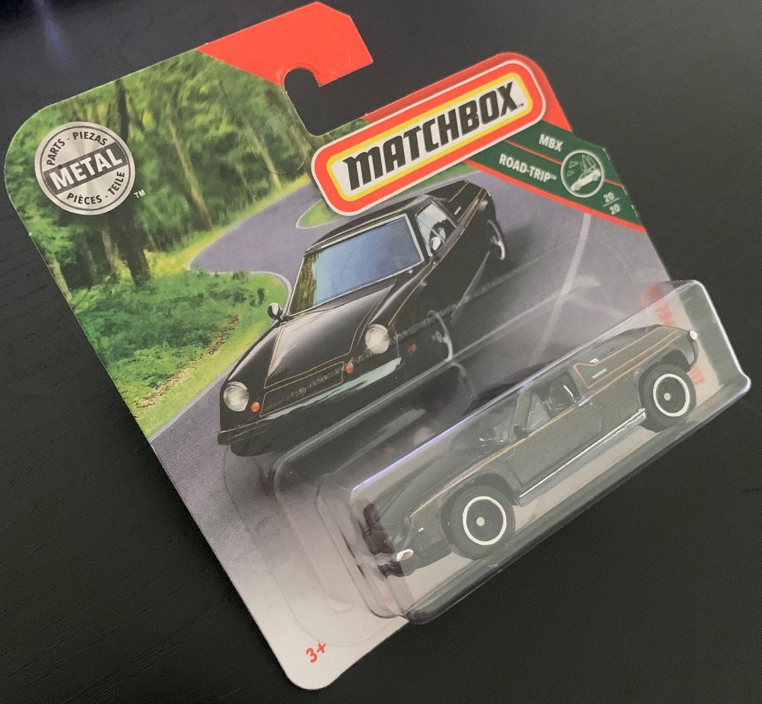 Matchbox 1972 Lotus Europa Special-charcoal Grey With Gold Pin