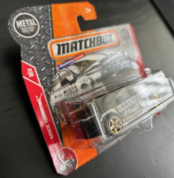 Matchbox 2015 Subaru WRX STI- Black With Gold Wheels-short Card