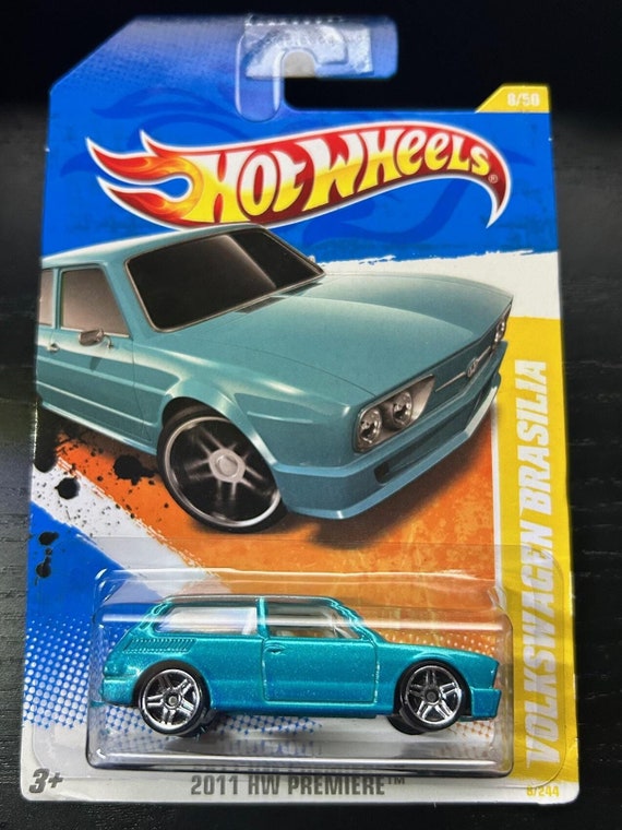 Hot Wheels Volkswagen Brasilia-turquoise/blue-2011 HW Premiere