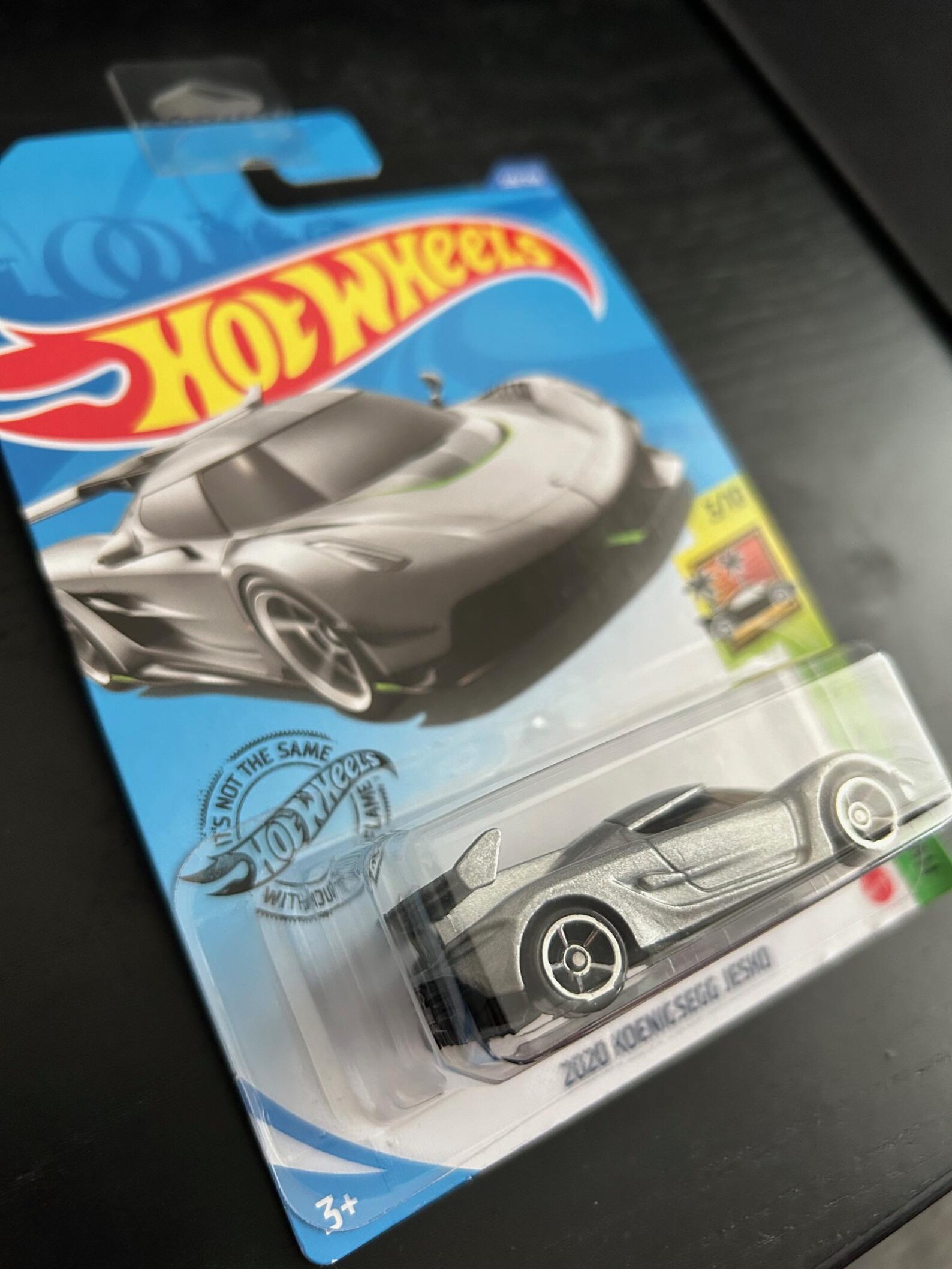 Hot Wheels 2020 Koenigsegg Jesko Diecast Car - Silver, 1:64 Scale, Exotics Series 3/10 [Short Card] - View #3