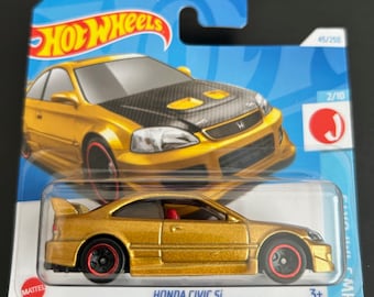 ホットウィール '01 ホンダ シビック Si クーペ：メタルフレークレッド